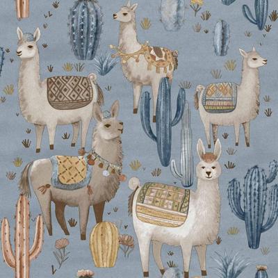 Cristiana Masi MiniMe Behang met alpaca's - 17113