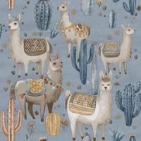 Cristiana Masi MiniMe Behang met alpaca's - 17113 - thumbnail