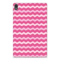 Lenovo Tab P11 | P11 Plus Hippe Hoes Waves Pink - thumbnail
