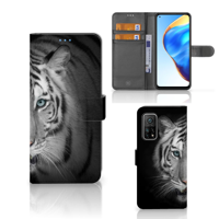Xiaomi Mi 10T Pro | Mi 10T | Telefoonhoesje | Met pasjeshouder | Tijger - thumbnail