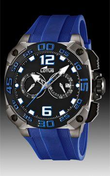 Horlogeband Lotus 15791.5 Rubber Blauw Horlogeband Lotus 15791.5 Rubber Blauw