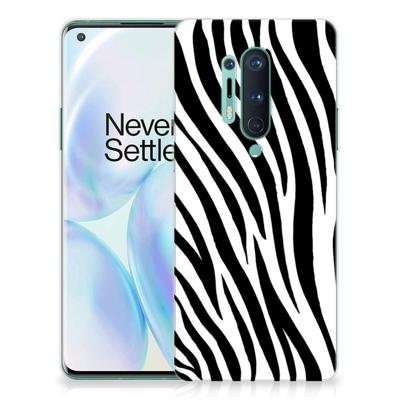 OnePlus 8 Pro | TPU Hoesje | Zebra