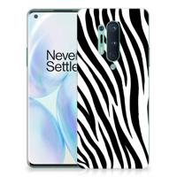 OnePlus 8 Pro | TPU Hoesje | Zebra - thumbnail