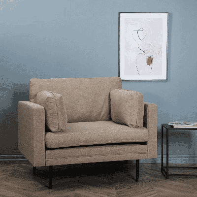 Nohr Fauteuil 'Tylan' kleur Bruin