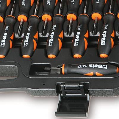 Beta 1497/C23 Contacten verwijderingsset | 23 delig | in koffer - 014970200