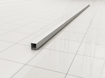 Wiesbaden Stabilisatiestang Slim Los 120 cm Mat Wit