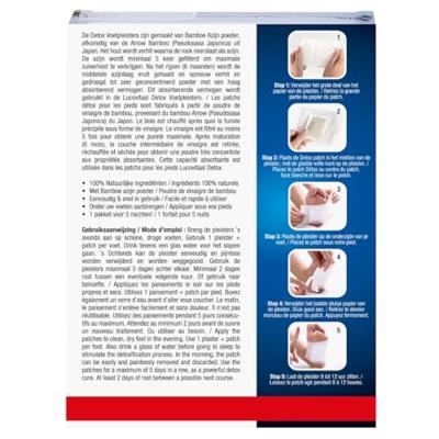 Lucovitaal Detox Voetpleisters 10Stuks
