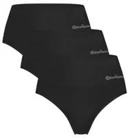 3-pak hoge taille strings dames - Naadloze bamboe strings - Seamless high waist string - thumbnail