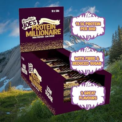 Mountain Joe&apos;s Protein Millionaire Chocolate Caramel (10 x 50 g)
