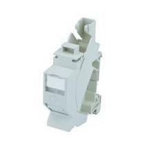 Telegärtner 100021379 Montagerailadapter DIN-rails Zonder connectoren Lichtgrijs