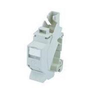 Telegärtner 100021379 Montagerailadapter DIN-rails Zonder connectoren Lichtgrijs - thumbnail