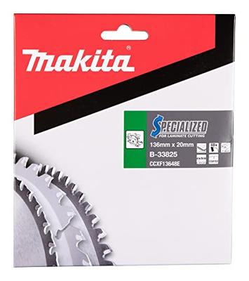 Makita Cirkelzaagblad voor Laminaat | Specialized | Ø 136mm Asgat 20mm 48T - B-33825
