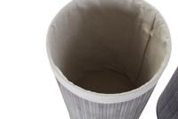 Mandenset DKD Home Decor Beige Grijs Bamboe 38 x 38 x 60 cm (3 Onderdelen) (2 Stuks) - thumbnail