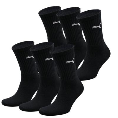 Puma sokken Sport zwart 6-pack-43/46