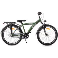AMIGO Roady 24 Inch Jongens 3V Terugtraprem Groen - thumbnail