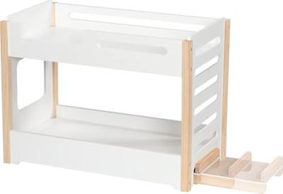 Goki houten poppenstapelbed met glijbaan