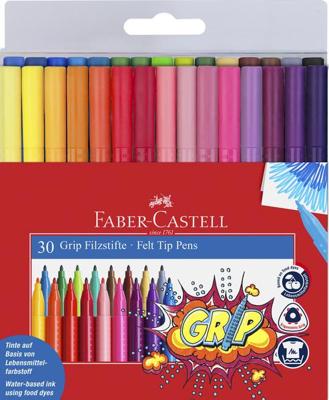 Faber Castell Viltstiften Grip - 30 kleuren