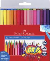 Faber Castell Viltstiften Grip - 30 kleuren - thumbnail