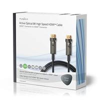 Nedis High Speed ??HDMI-Kabel met Ethernet | 48 Gbps | 15 m | 1 stuks - CVBG3500BK150 CVBG3500BK150 - thumbnail
