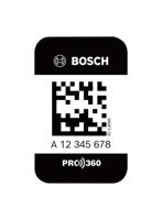 Bosch Accessoires PRO360 ID Label PRO360 ID Label S (PRO360 ID Label klein 100 stuks 13 x 23 mm) - 1600A02C1M - thumbnail