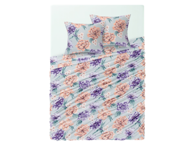 LIVARNO home Dekbedovertrekset 240 x 220 cm (Bont gekleurd)