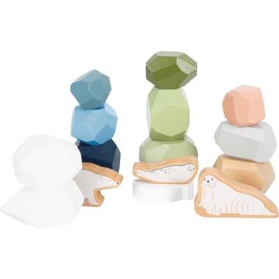 Small Foot houten balansstenen arctic, 11dlg.