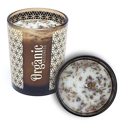 Organic Goodness Geurkaars Salie & Lavendel - 200g Organic Goodness Geurkaars Salie & Lavendel - 200g