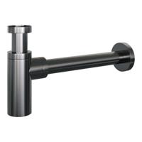 Design sifon gunmetal geborsteld PVD voor een moderne uitstraling - thumbnail