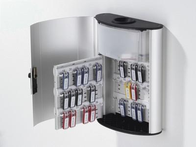 Durable Sleutelkast KEY BOX PLUS 54 - 1968 196823 Aantal haken 54 Zilver (metallic) Durable Sleutelkast KEY BOX PLUS 54 - 1968 196823 Aantal haken 54 Zilver (metallic)