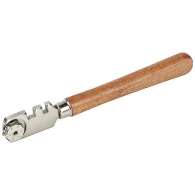 Wolfcraft Glassnijder | Profi | Met houten handvat | 1 stuk - 4109000 Wolfcraft Glassnijder | Profi | Met houten handvat | 1 stuk - 4109000