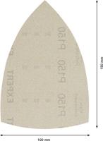 Bosch Accessories EXPERT M480 2608900728 Schuurnet voor multischuurmachine Ongeperforeerd Korrelgrootte (num) 150 (l x b) 150 mm x 100 mm 10 stuk(s) - thumbnail