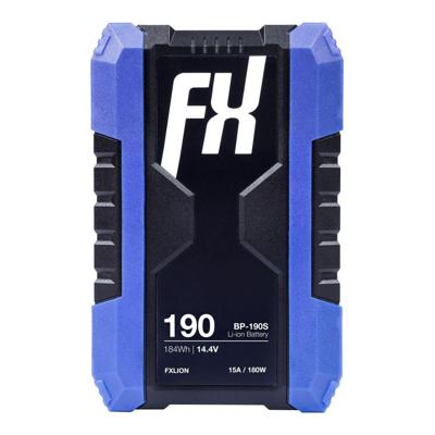 Fxlion Cool Black V-Mount Battery, 14.4V, 184Wh with USB, D-Tap