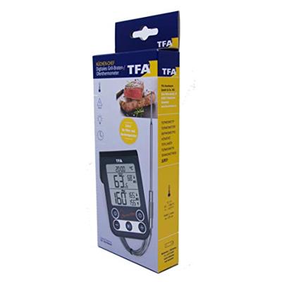 TFA Dostmann 14.1512.01 KÜCHEN-CHEF Barbecuethermometer Zwart TFA Dostmann 14.1512.01 KÜCHEN-CHEF Barbecuethermometer Zwart