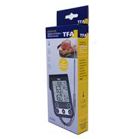 TFA Dostmann 14.1512.01 KÜCHEN-CHEF Barbecuethermometer Zwart - thumbnail