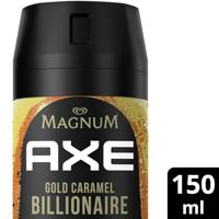 AXE Deodorant bodyspray magnum gold caramel 150 Milliliter - thumbnail