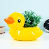 Badeend zwemband potje - thumbnail