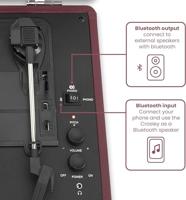 Crosley Cruiser Plus Draaitafel - Bordeaux - thumbnail