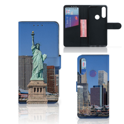 Alcatel 1S 2020 | Flip Cover | Vrijheidsbeeld