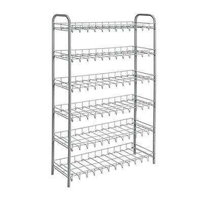 Metaltex Shoe Schoenenrek 8 Etages 64x23x165 cm Zwart Metaltex Shoe Schoenenrek 8 Etages 64x23x165 cm Zwart