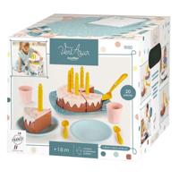 Ecoiffier speeleten verjaardagstaart speelset, 20dlg. - thumbnail