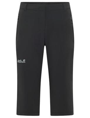 Jack wolfskin Hikeout Capri Dames Black 46 R