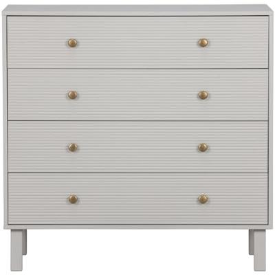 WOOOD Ladekast/Commode 'Madu' 91 x 94cm, kleur Wolkengrijs