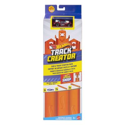 Hot Wheels Track Creator Starterset met Auto + Baan - thumbnail