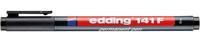 Viltstift edding 141 rond 0.6mm zwart - thumbnail