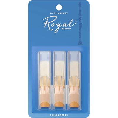 D'Addario Woodwinds Royal 2 rieten voor Bb klarinet (3 stuks) D'Addario Woodwinds Royal 2 rieten voor Bb klarinet (3 stuks)