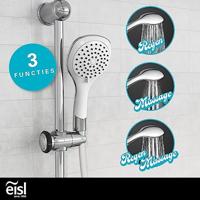 ACTIE Regendouche Eisl | Cool White | Stortdouche met handdouche | Wit | Opbouw (excl.kraan) - thumbnail