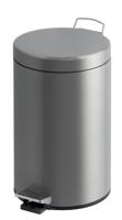Pedaalemmer V-part 12 liter mat rvs - thumbnail