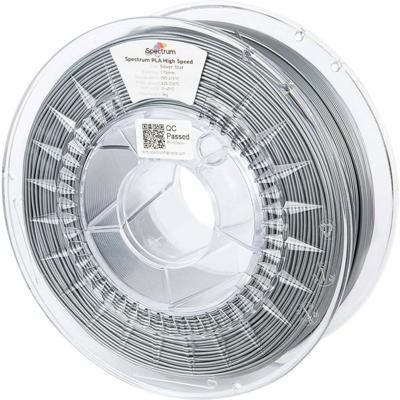 Spectrum Filaments 81067 PLA High Speed Filament PLA kunststof Highspeed filament, Hoge stijfheid, Hoge treksterkte 1.75 mm 1000 g Silver Star, Zilver 1 stuk(s) Spectrum Filaments 81067 PLA High Speed Filament PLA kunststof Highspeed filament, Hoge stijfheid, Hoge treksterkte 1.75 mm 1000 g Silver Star, Zilver 1 stuk(s)