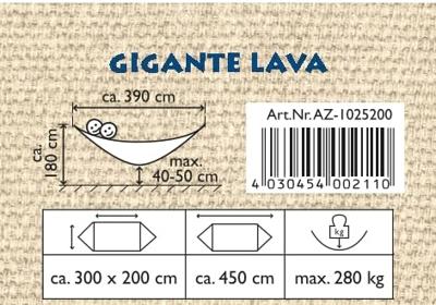 Amazonas Gigante Lava hangmat