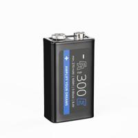 Fischer Amps Accu 9V NiMh/300mAh oplaadbare batterij - thumbnail